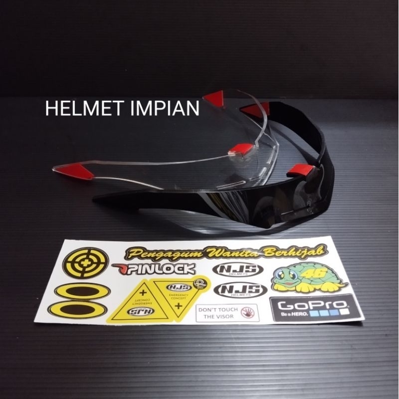 SPOILER HELM NJS KAIROZ+STIKER