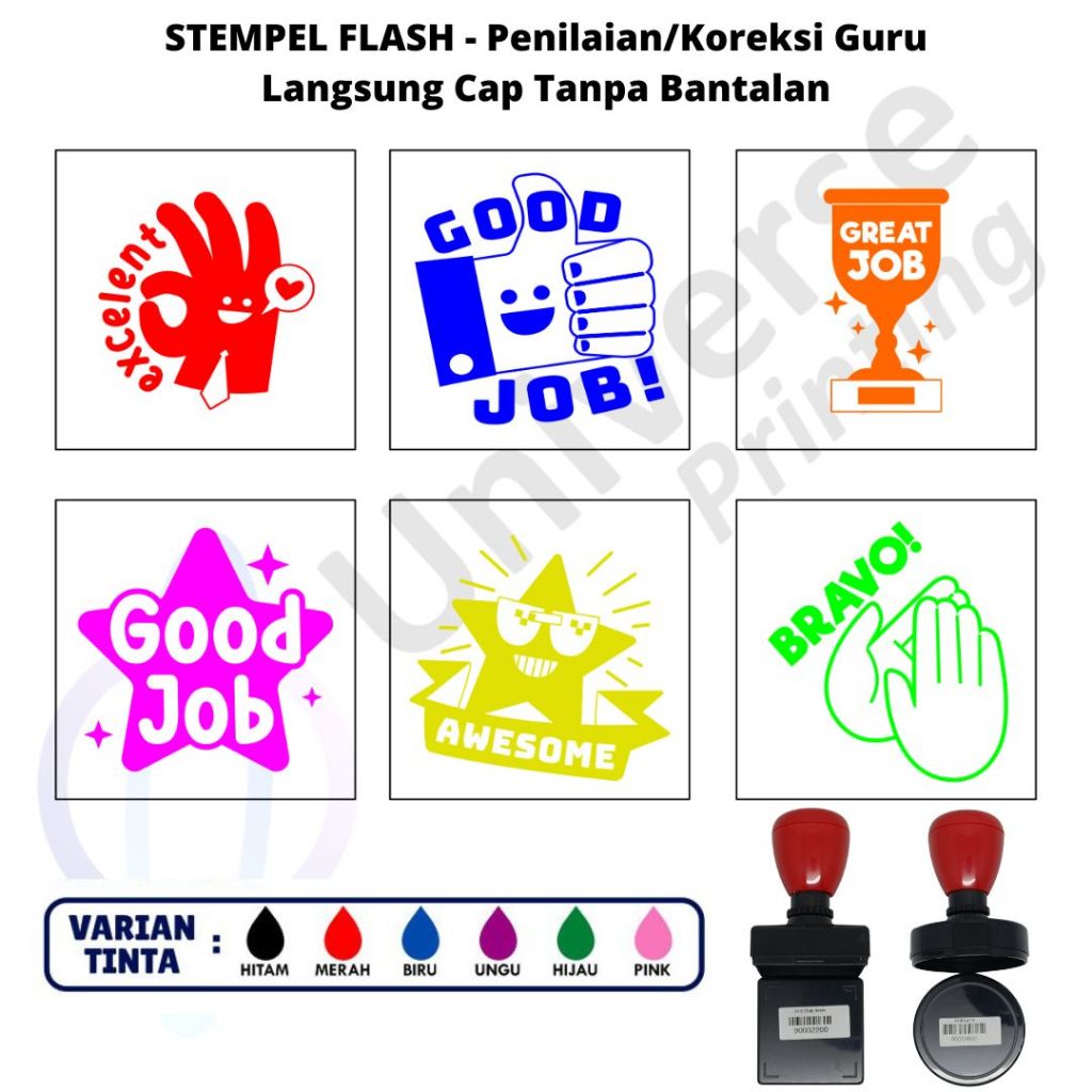 

[Kecil] Stempel APRESIASI Murid STEMPEL GURU