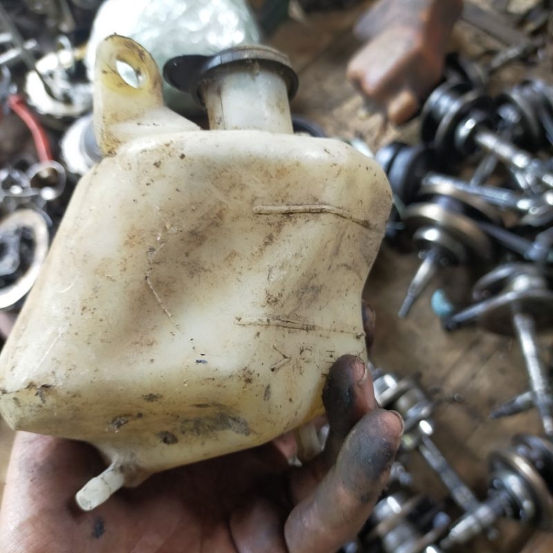 Wadah Air Tampungan Radiator Yamaha Jupiter MX Lama Original Bekas Copotan Motor Second 2nd