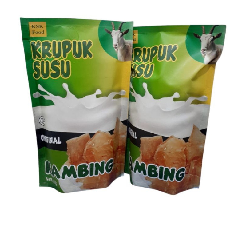 

Krupuk SUSU KAMBING, 200GR, Termurah, Langsung Dari Produsen.