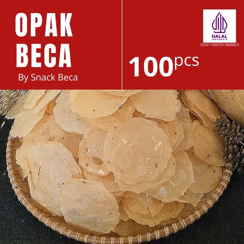

Keripik Opak Singkong Beca Mentah 100 gram Dijamin Enak