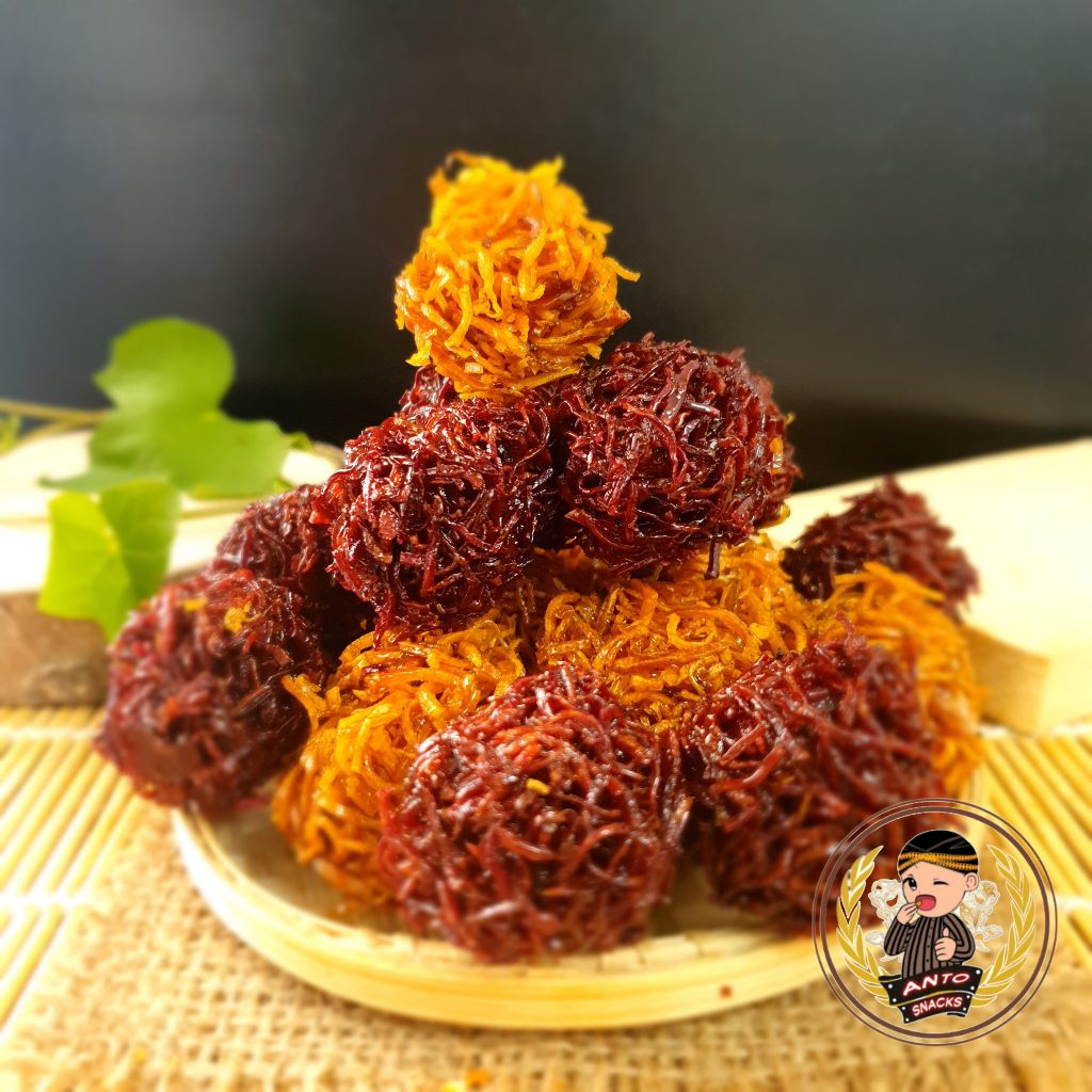 

Grubi Ubi Tela Ungu dan Kuning / Kremes Grubi Ubi Isi 42 butir PerPcs