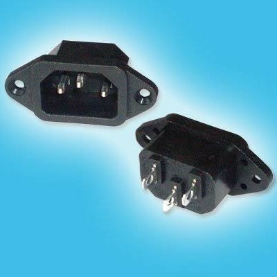 Soket power AC 3kaki 3pin socket input AC pln