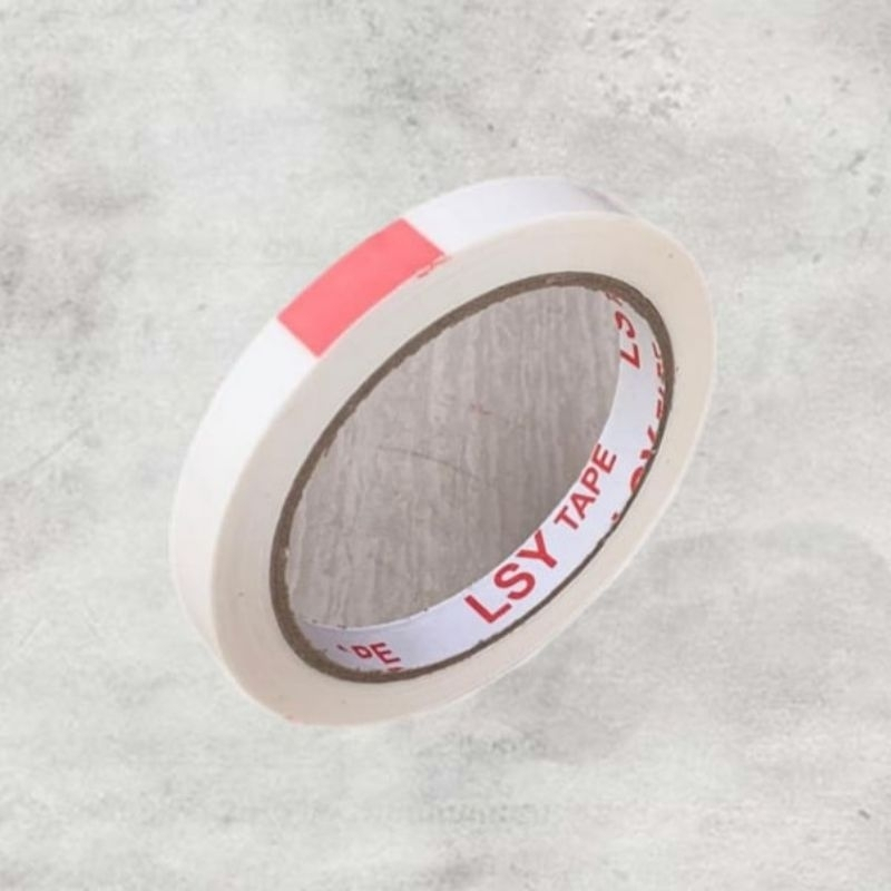 

LSY Lakban Putih 12mm x 80yard Full Lakan Warna Warni Ketebalan 50mic