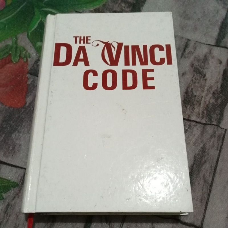 NOVEL ORI THE DA VINCI CODE DAN BROWN PENERBIT SERAMBI VERSI BAHASA INDONESIA HARD COVER