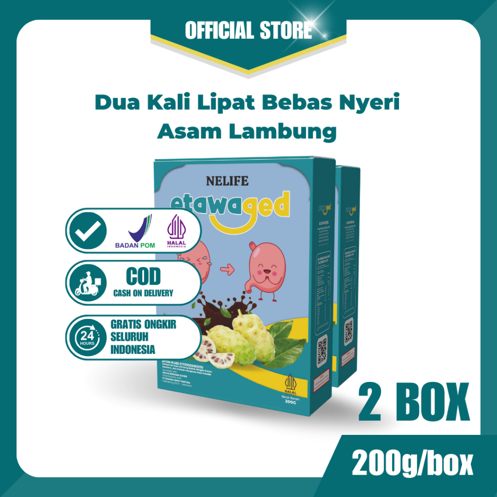 

Etawaged - Susu Solusi Asam Lambung Paket Sehat Lambung 2 Box