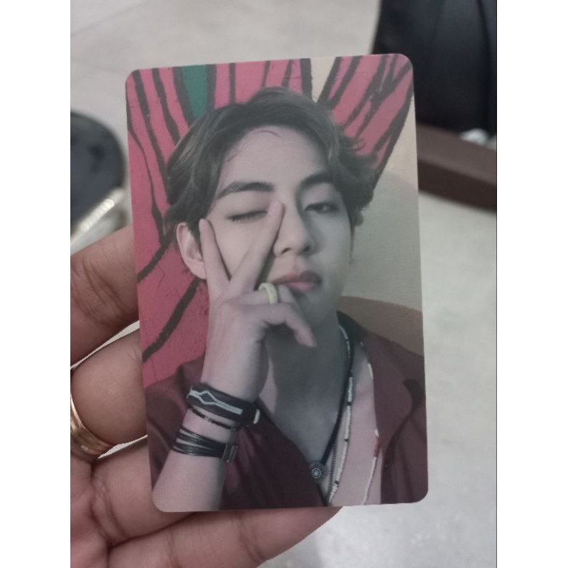 PC Luckydraw Butter Taehyung Soundwave BTS SW LD