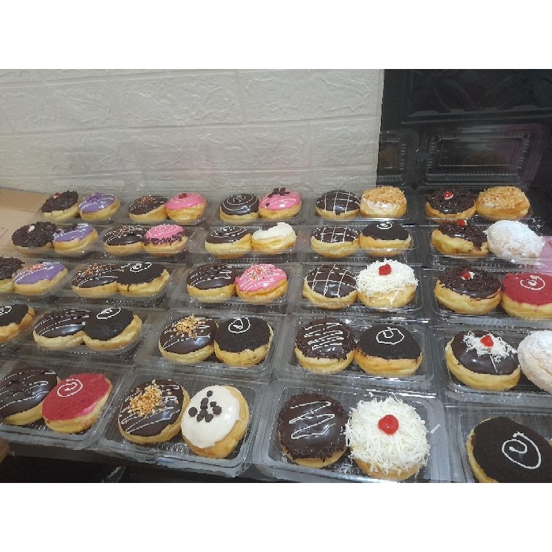 

Donat mini isi 2pcs/ Donat paket murah/ snack ultah/takjil murah