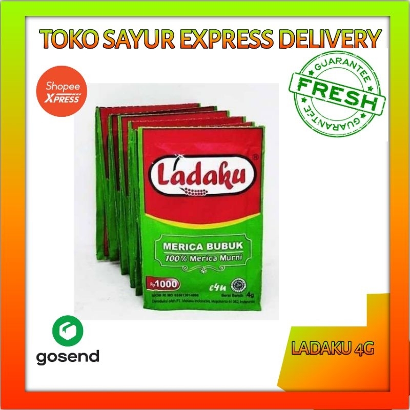 

Ladaku Merica Bubuk 4gr - Toko sayur express palembang