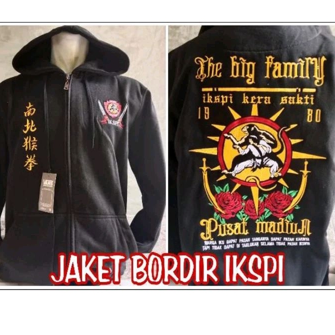 jaket bordir ikspi kera sakti jaket bordir ikspi