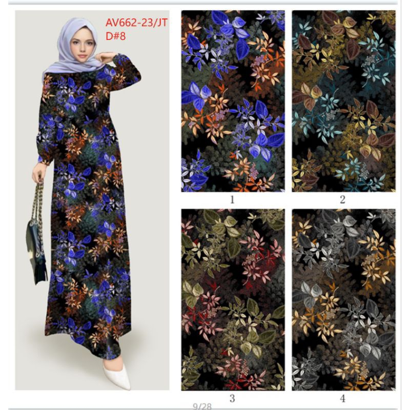Bahan Kain Viscose/Katun Rayon Motif/Kain Viscose Terbaru