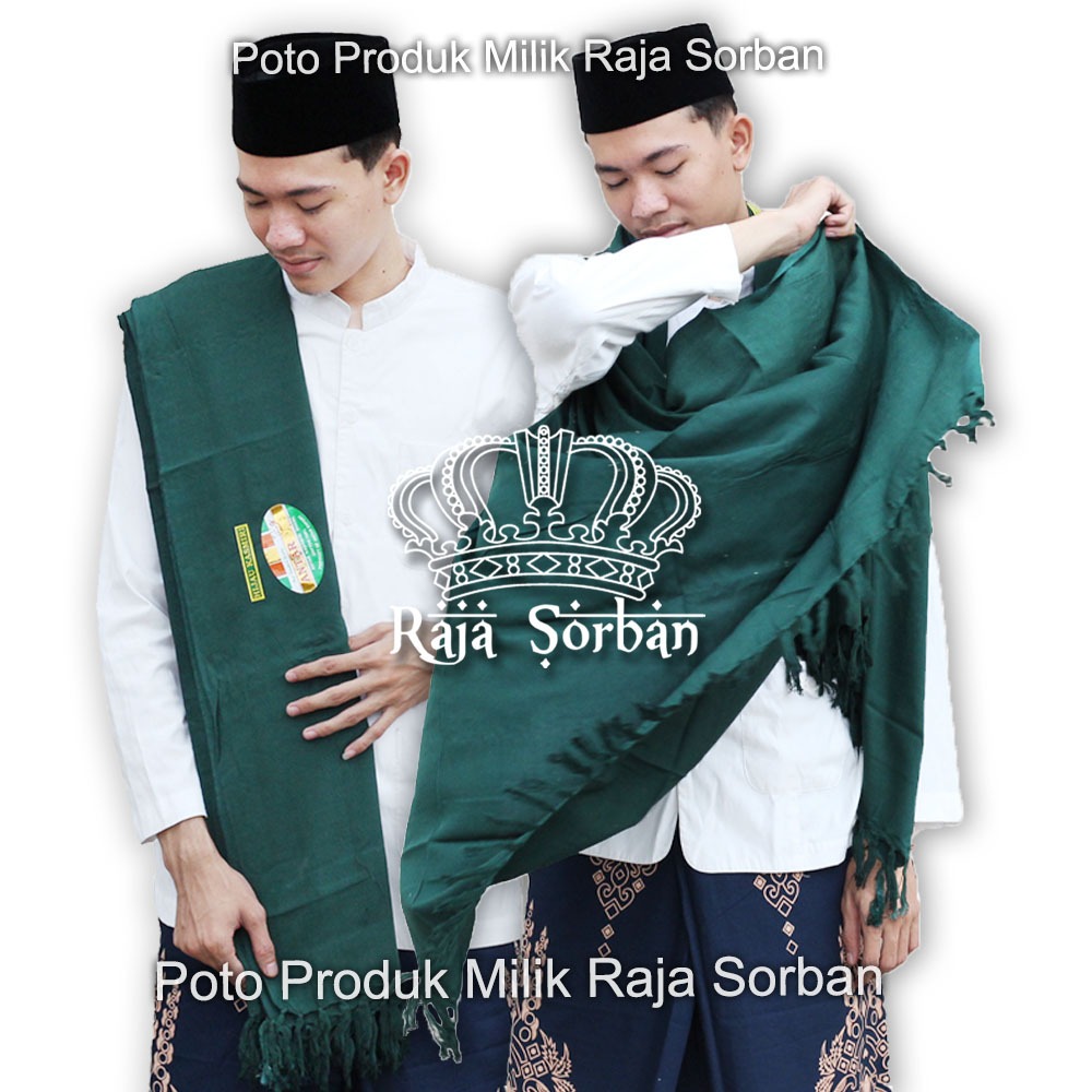 Sorban Rida Polos Panjang Rayon Surban Habib Kashmiri Polos BISA COD