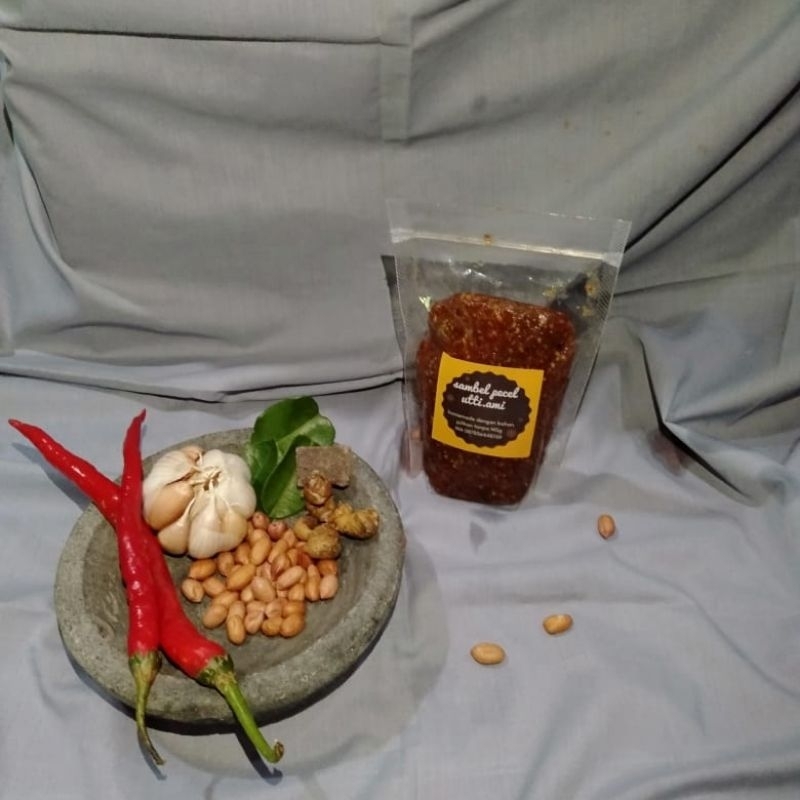 

GROSIR SAMBEL PECEL UTTI AMI 250GRAM KEMASAN STANDING POUCH (SANGRAI TANPA MINYAK GORENG)