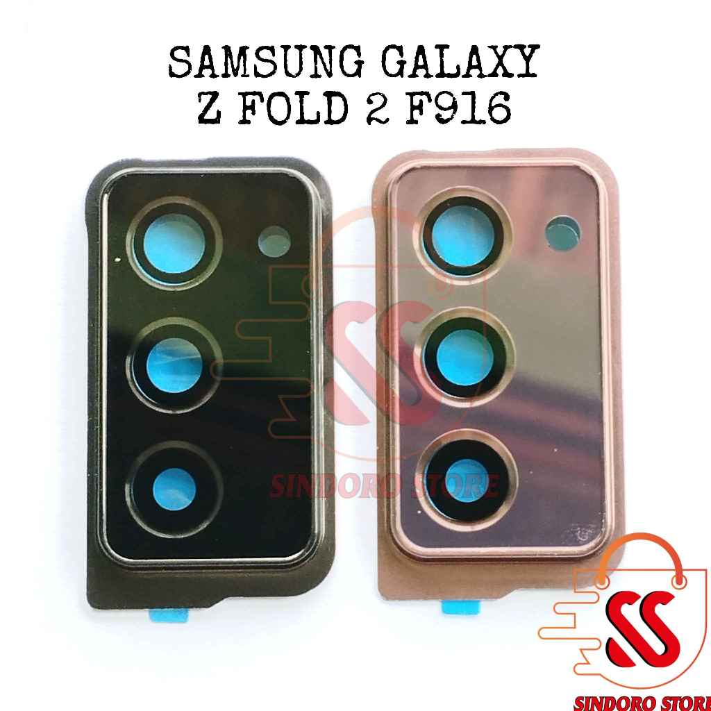 Kaca Kamera Belakang Samsung Z Fold 2 F916 Lensa Camera Ring