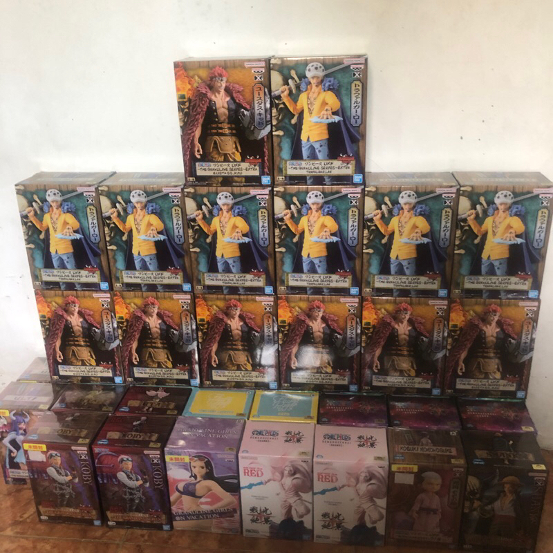 DXF EXTRA One Piece Captain Eustass Kid, Trafalgar Law