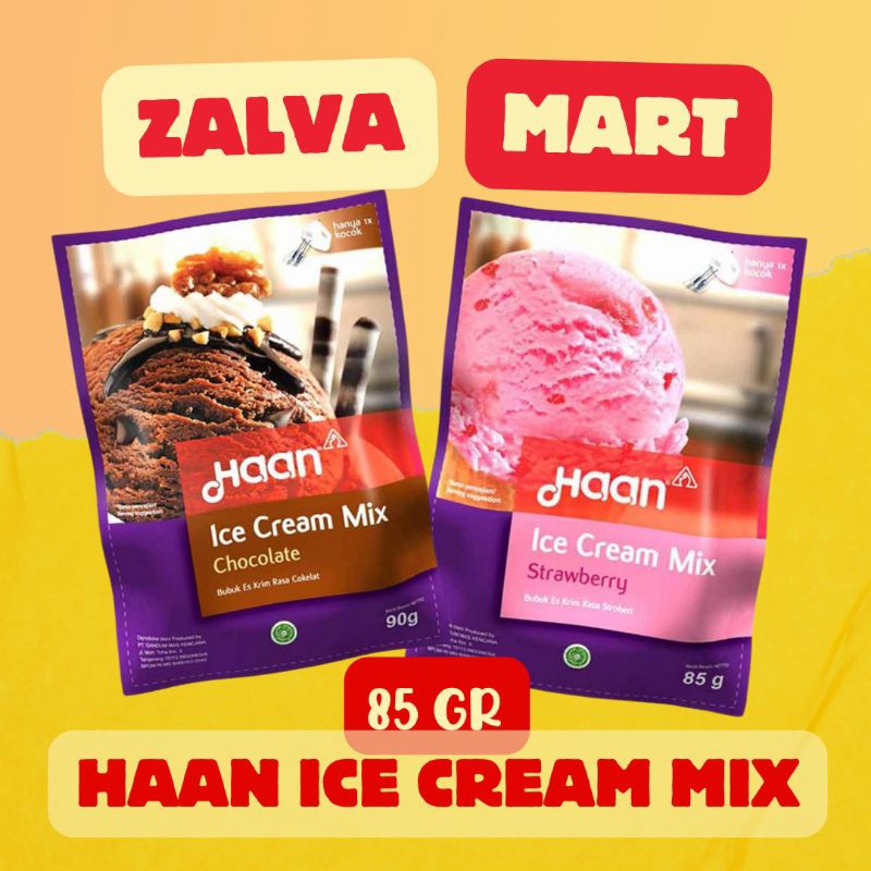 

HAAN Ice Cream Mix 85 gr