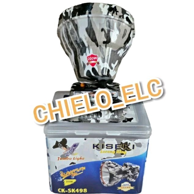 SENTER KEPALA KISEKI 200WATT SK498 ,SENTER HEAD KISEKI CK 498 200W ,HEAD LAMP KISEKI 200W ,SENTER KI