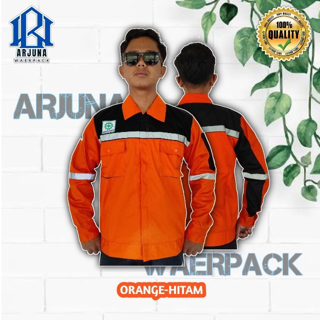 Waerpack Safety Lengan Panjang Atasan Terbaru, Sragam Proyek Terbaik