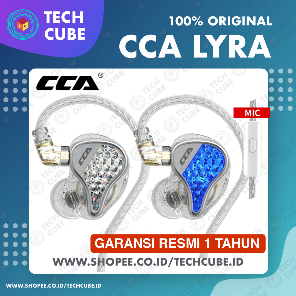 CCA Lyra with Mic In Ear Earphone Headset Alt CRA CRA+ Plus KZ ESX