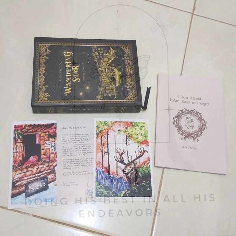 WTS Wandering Star Hard Cover HC Include Merch