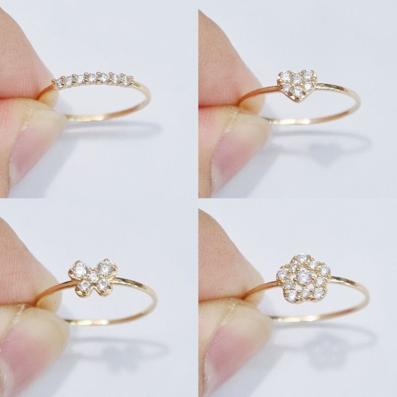 Cincin Emas Ukuran Ring Size 10 , 11 & 14 Kadar 37.5% 375 8K - B9