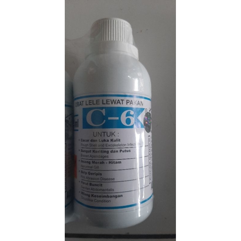 Obat Lele C6 lewat Pakan