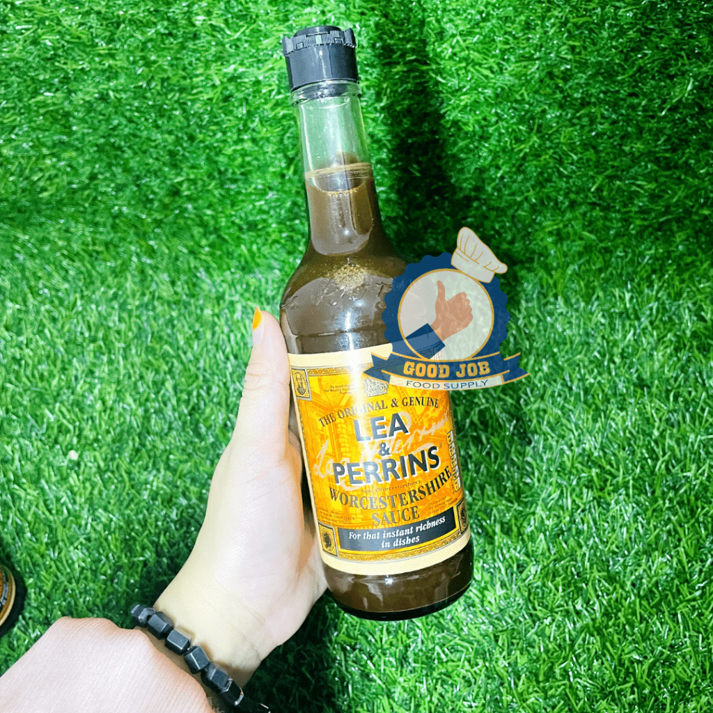 L&P Worces Sauce 284ml - Saus Inggris Import Halal Lea & Perrins Kecal Inggris