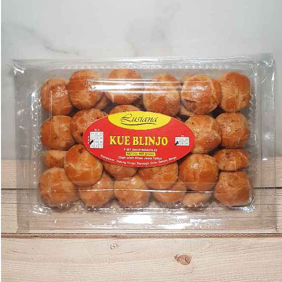 

Kue blinjo Lusiana Oleh Oleh Khas Jawa Timur - kue blinjo cartika - kue belinjo - camilan belinjo