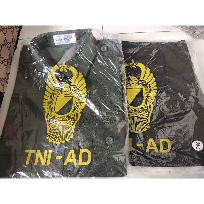 Baju dan celana pdh Sritex jatah tni AD