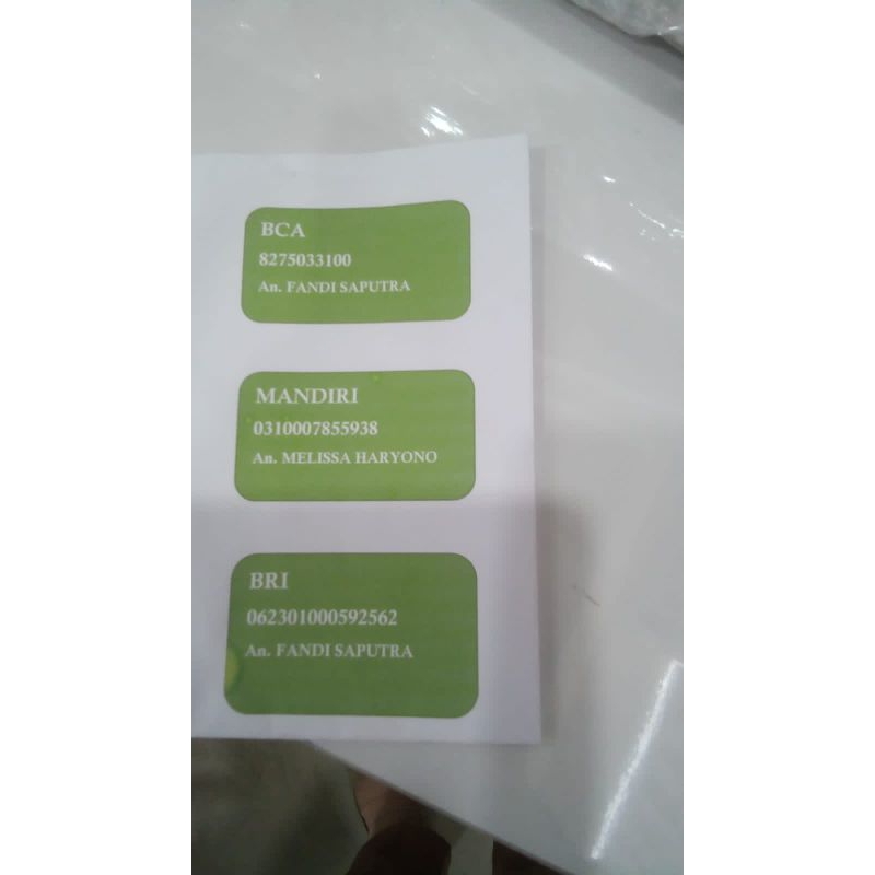 

Print out berbagai Macam / hitam / warna A4