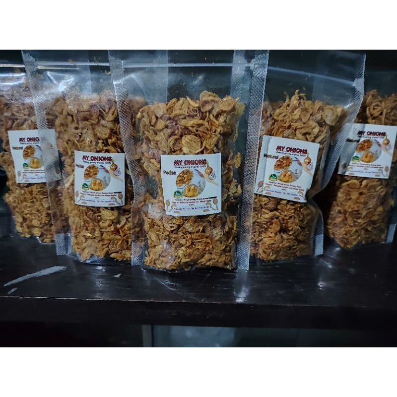 

Bawang goreng ori (tanpa campuran)