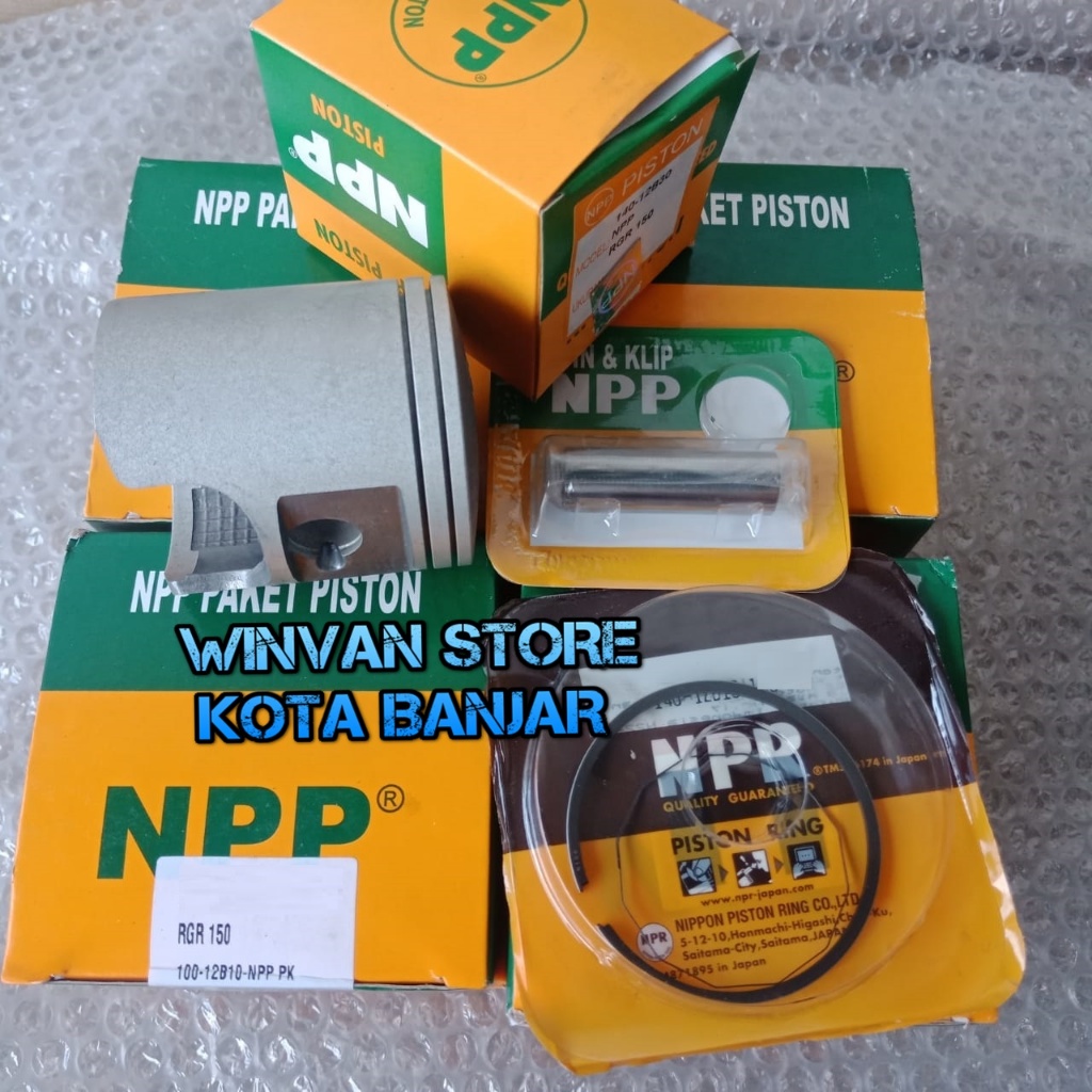 Piston kit Seher ring seher Piston ring Piston Suzuki RGR Oversize 100