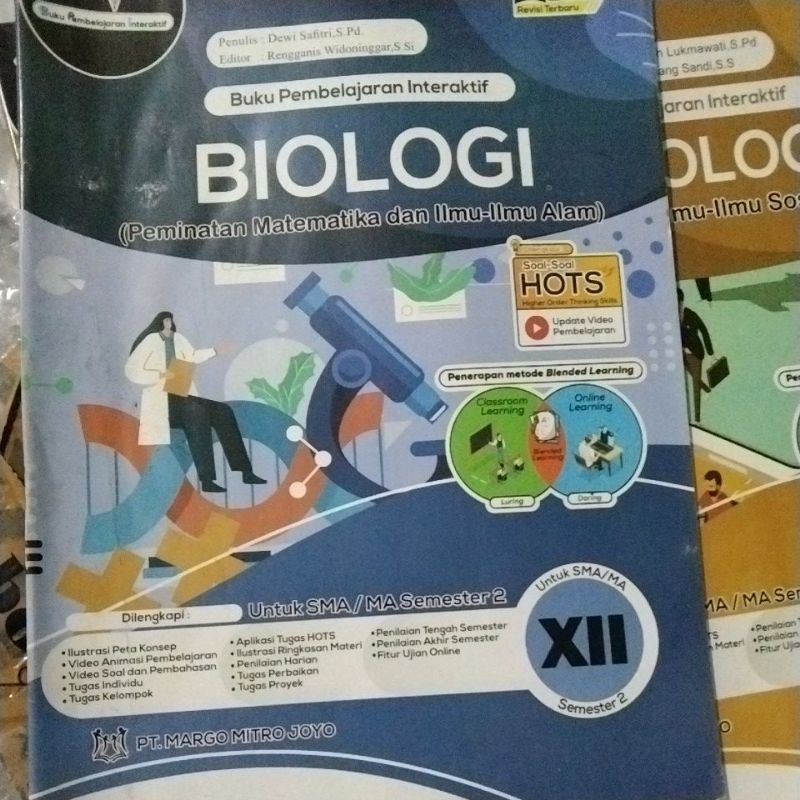 LKS SMA BIOLOGI KELAS 12 SEMESTER 2 KURIKULUM 2013.