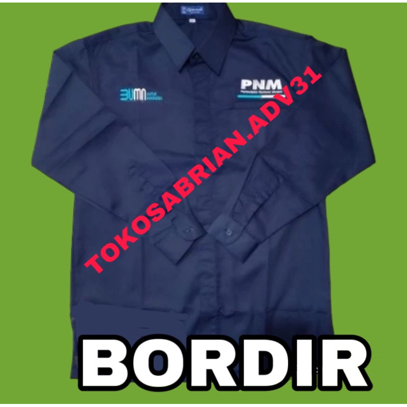 KEMEJA BUMN PNM BAJU PNM SERAGAM PNM