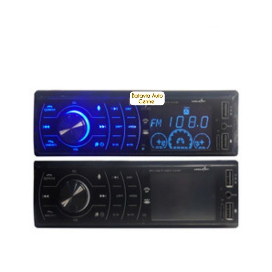 Tape Head Unit Mobil Single Din Non DVD Bluetooth USB Mp3 Universal