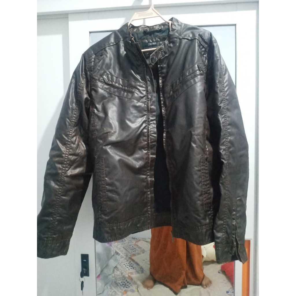 PRELOVED JACKET KULIT by Cardinal Jeans / JACKET PRIA