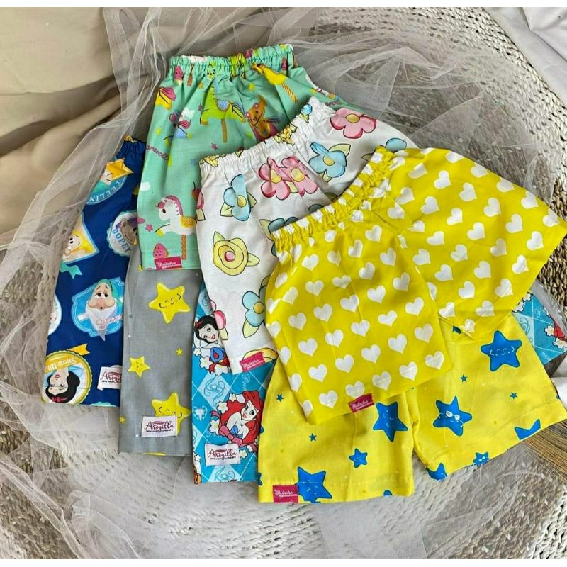 celana pendek anak arsyilla by nalindra / celana pendek anak murah / celana anak cewek murah /celana