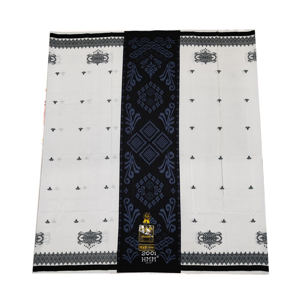SARUNG HMM PUTIH POLOS WAYANG
