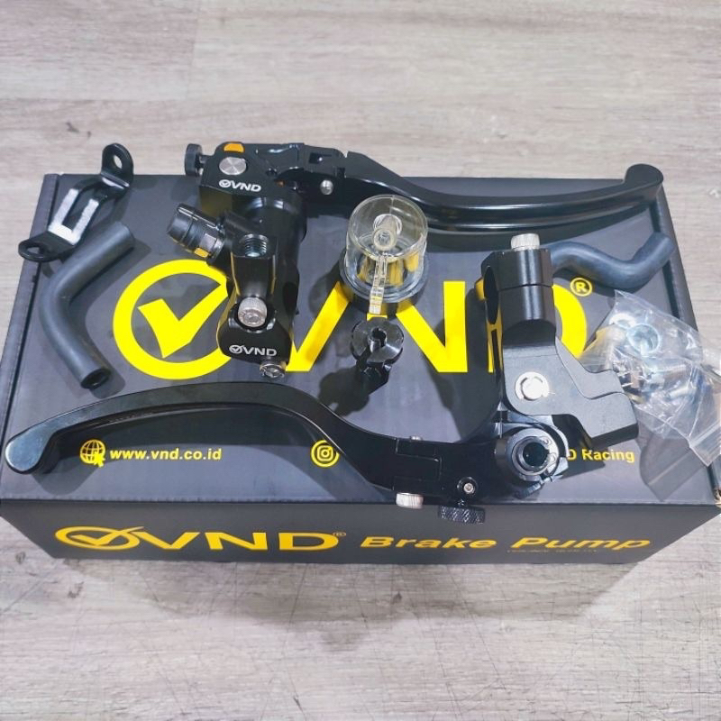 VND MASTER REM AK 55 1 TABUNG PISAH CNC Master Rem VND AK55 Radial Set Handle Kopling Ninja R RR Var