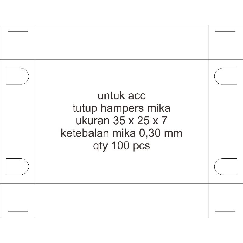 

custom tutup hampers mika michu pattisseri