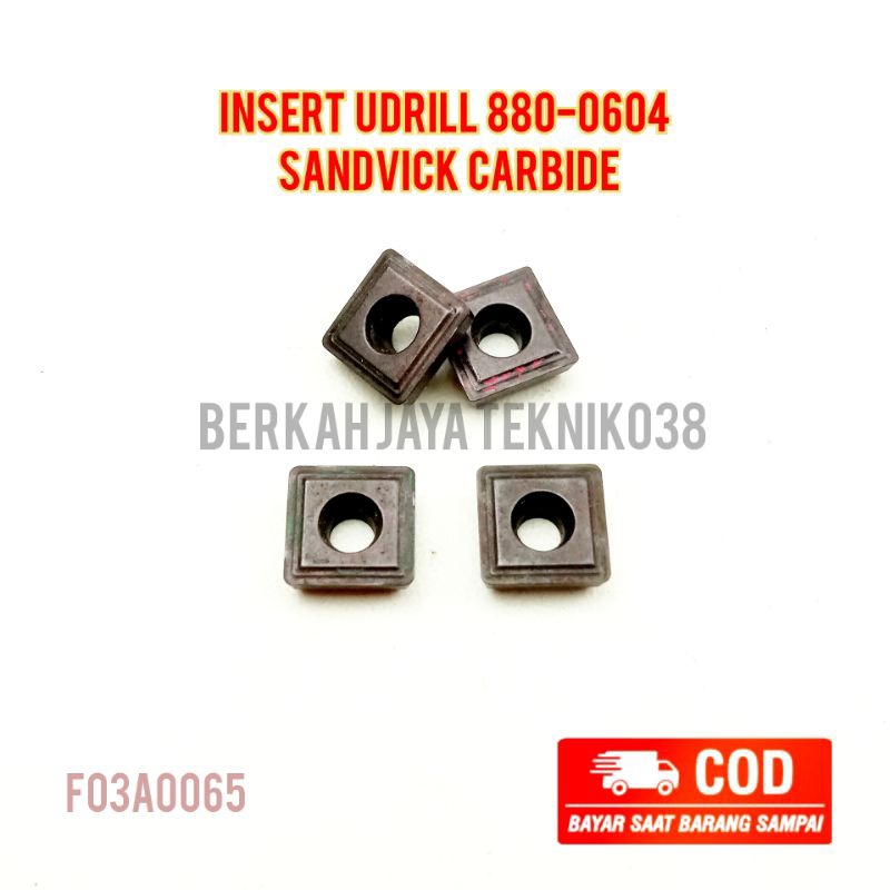 Insert udrill 880-0604 sandvick carbide