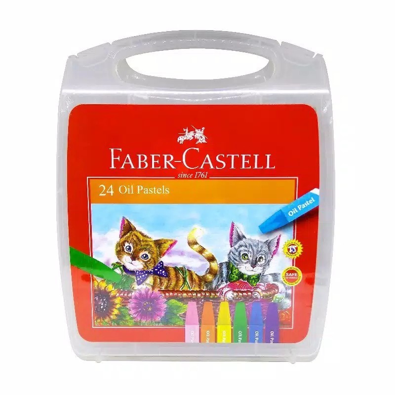

Crayon Oil Pastel FABER CASTELL 24 Warna Eco