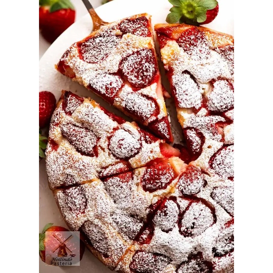 

German Strawberry Season Cake ⊘ 20 cm