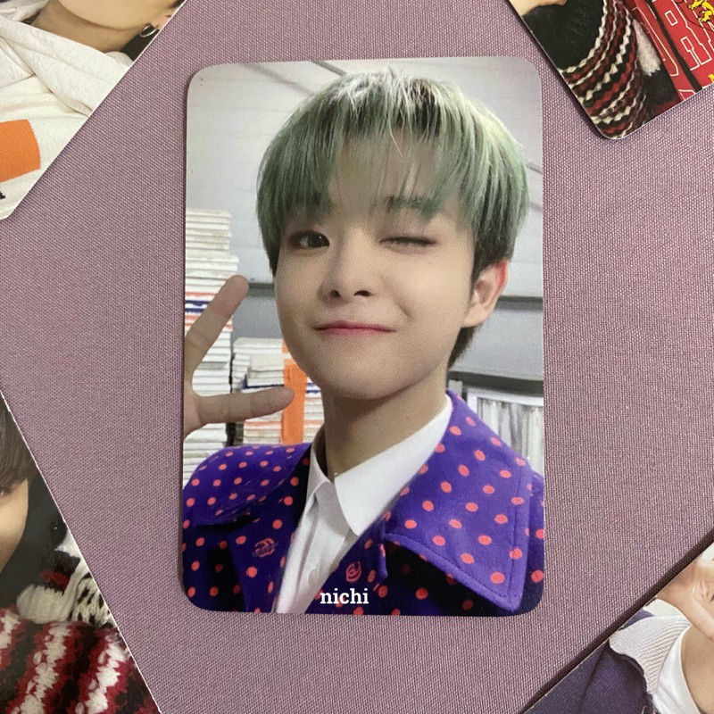 photocard jihoon treasure pc winner fansign