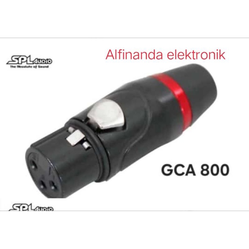 JACK  CANON SPL AUDIO GCA 800 jack canon xlr female spl audio original