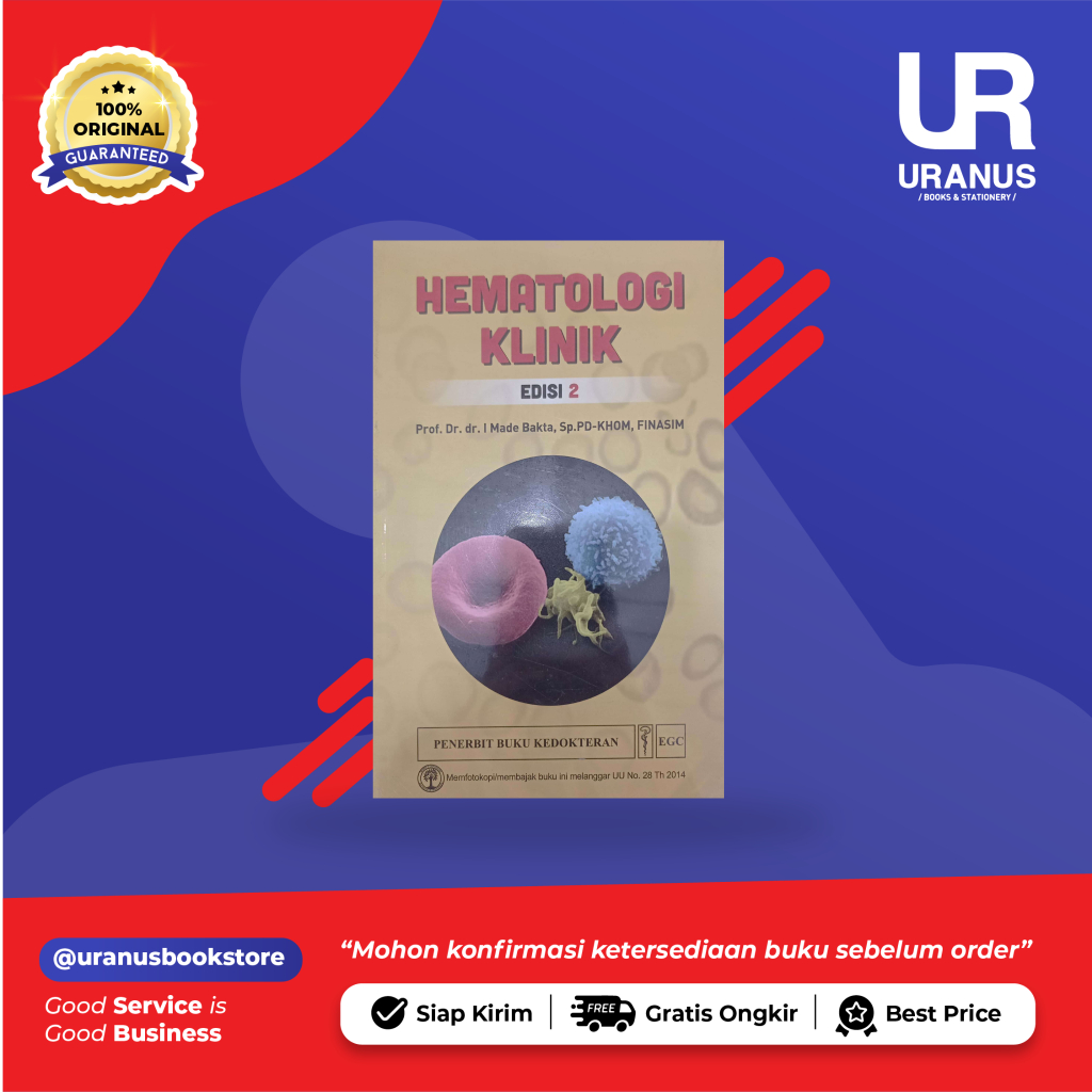 HEMATOLOGI KLINIK EDISI 2 - EG - TOKO BUKU URANUS NGAGEL