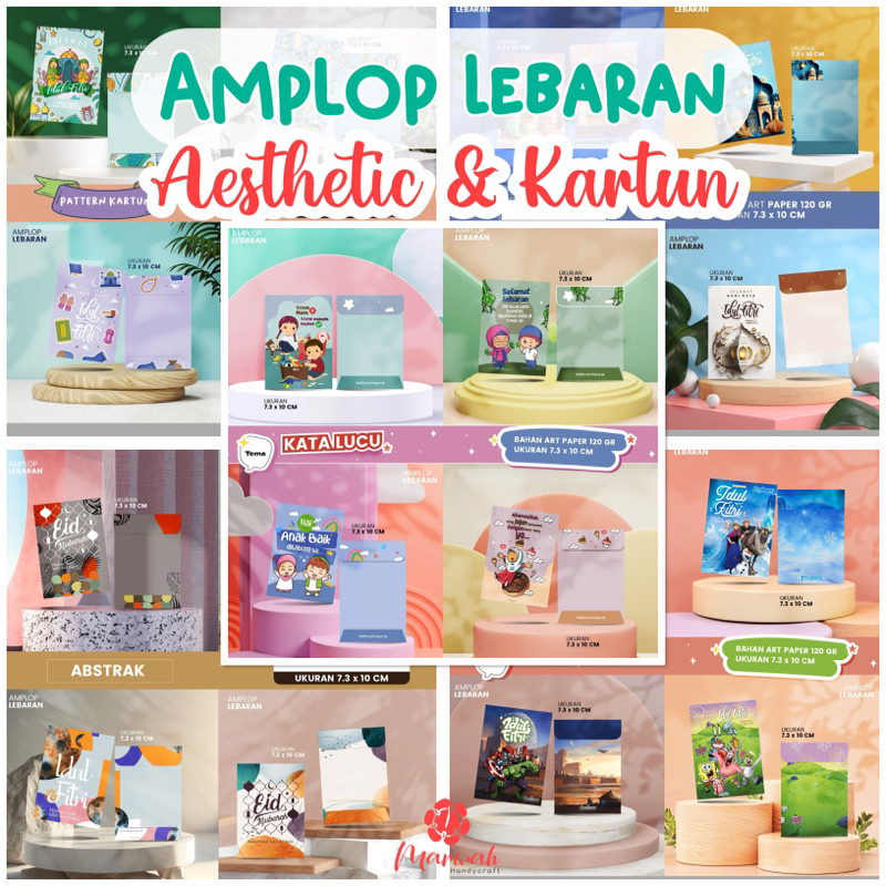 

Amplop Lebaran Kecil Motif Aesthetic Vintage Kartun Isi 10 pcs Amplop lebaran Unik Amplop Idul Fitri Amplop Murah