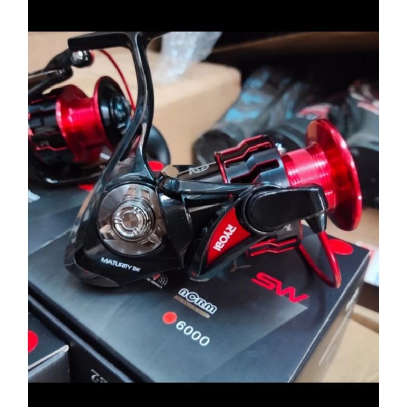 reel ryobi Maturity pilihan 5000 6000 type sw red merah power handel