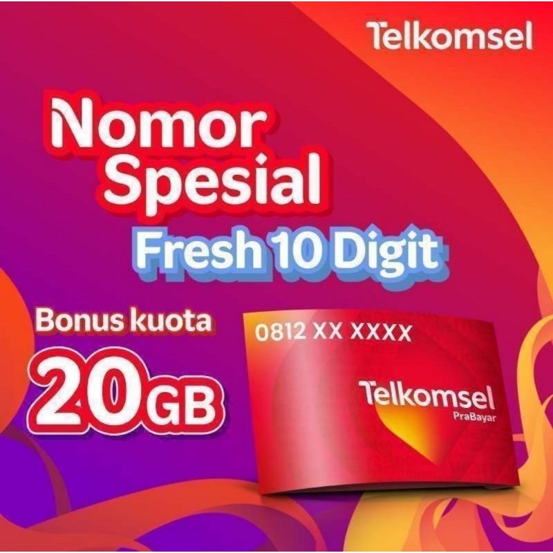 TELKOMSEL 10 DIGIT PRABAYAR