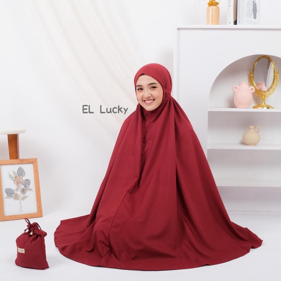 Disc IdS8e8D Mukena Traveling Pouch Katun Rosella